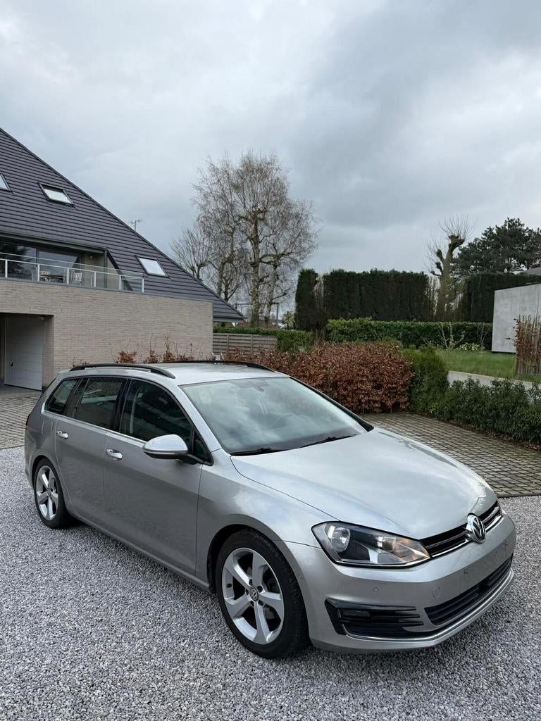Volkswagen Golf 7 1.6TDI 77Kw 2014 Euro 5B Gekeurd voor verk, Autos, Volkswagen, Achat, Alcantara, Bluetooth, Golf