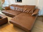 lederen (qualiteit dik wildleder) design salon Koinor, Enlèvement, Utilisé, Bois