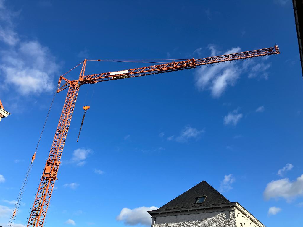 Bouwkraan arcomet t24, Enlèvement, Engin de levage