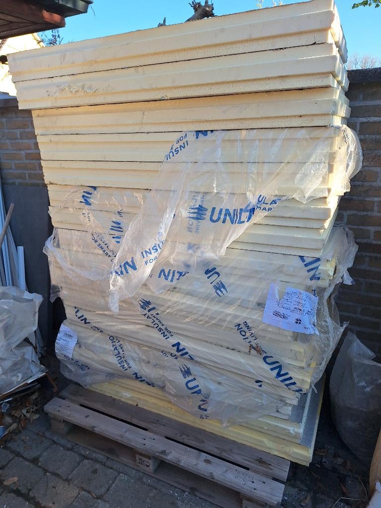 Utherm Wall 100mm, Doe-het-zelf en Bouw, Isolatie en Afdichting, Ophalen, Nieuw, Hardschuim (Pir), 15 m² of meer