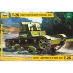 ZVEZDA 3542 SOVIET TANK T-26 échelle 1/35, Overige merken, Tank, 1:32 tot 1:50, Nieuw