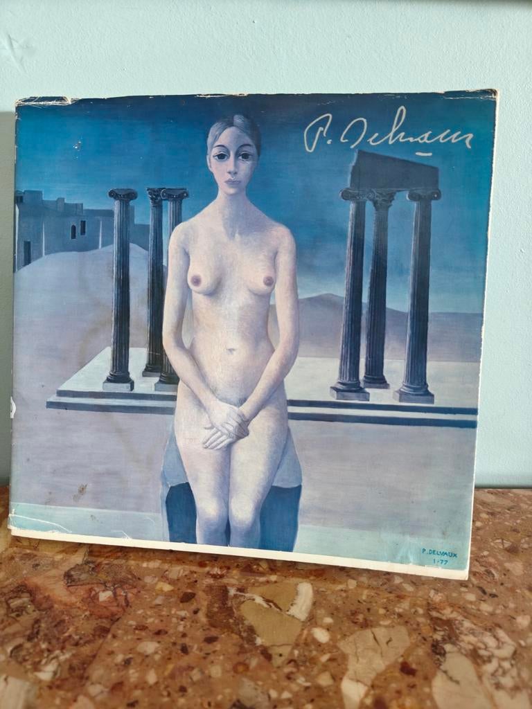 Livre dédicacé par Paul Delvaux, Livres, Enlèvement ou Envoi