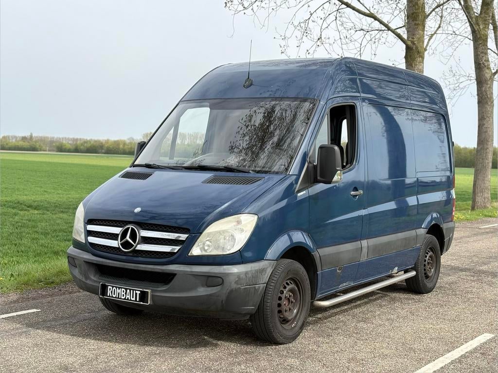 MERCEDES SPRINTER 209CDI / AUTOMAAT / BJ 2007 / CAMPER, Auto's, Automaat, Stof, Blauw, Mercedes-Benz