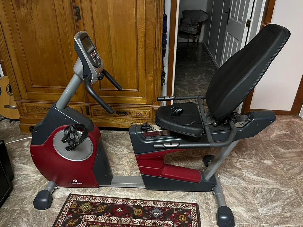 Hometrainer ligfiets van Betavus, Ophalen, Rug, Zo goed als nieuw, Metaal