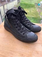 Converse sneakers lederlook maat 41, Kleding | Dames, Schoenen, Zwart, Ophalen of Verzenden, Zo goed als nieuw, Sneakers