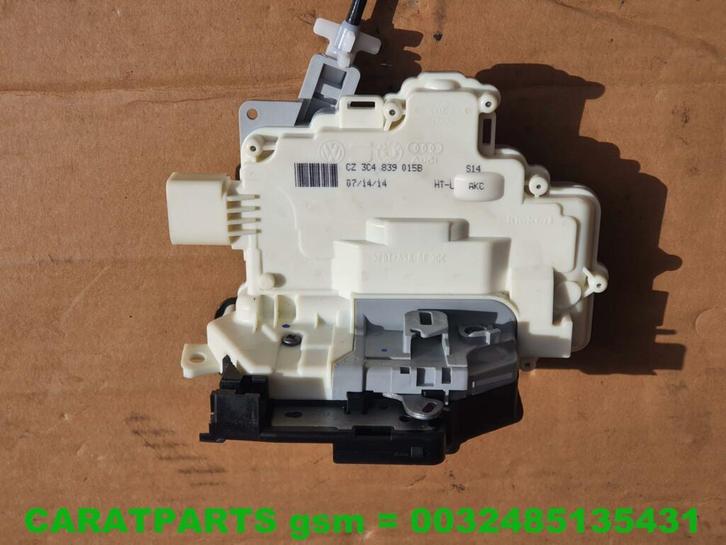 3C4839015B Tiguan deurslot Passat B7 portierslot Superb, Auto-onderdelen, Carrosserie, Seat, Volkswagen, Skoda, Gebruikt