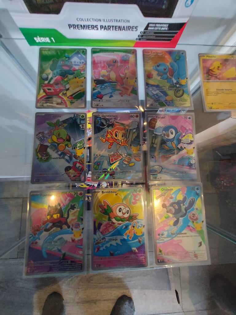 Pokemon  collection  premiers  partenaires  échange, Enlèvement