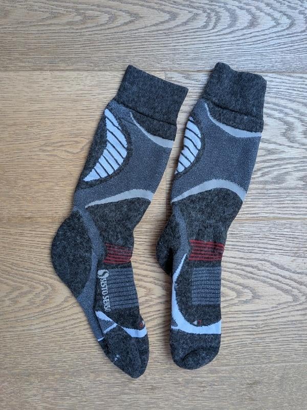 ski enfant - chaussettes de ski pointure 35-37, Enfants & Bébés, Enlèvement, Utilisé, Chaussettes