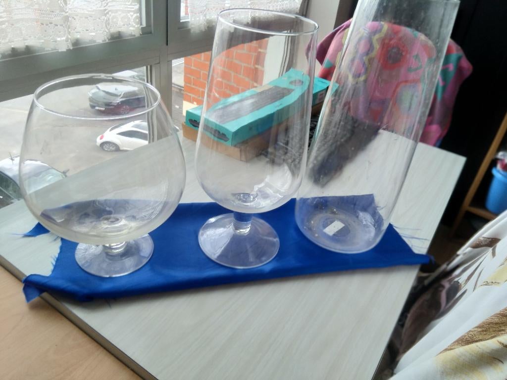 Lot 3 vases, Maison & Meubles, Enlèvement, Neuf