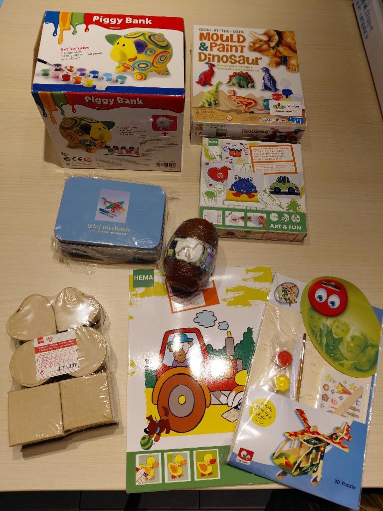 Lot knutsel-sets voor kinderen, Hobby en Vrije tijd, Knutselen, Nieuw, Ophalen