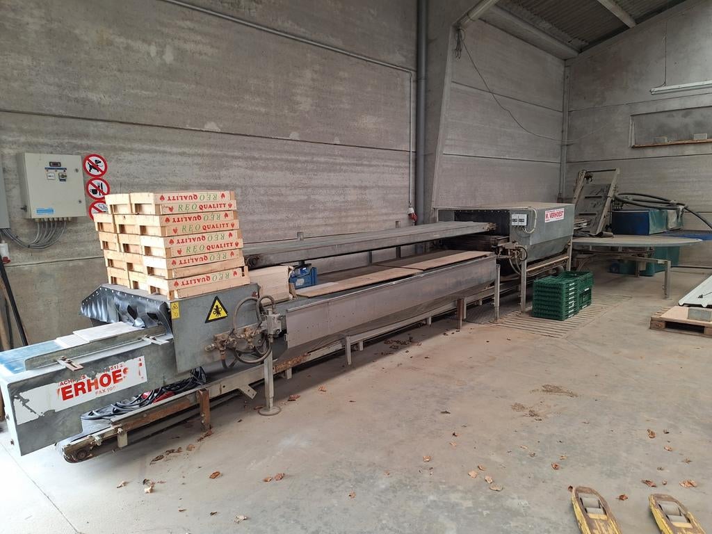 Prei was installatie, Ophalen