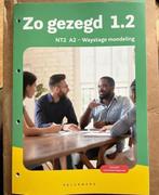Zo Gezegd 1.2 mondeling Nederlands NT2, Boeken, Ophalen of Verzenden, Nieuw, Overige niveaus, Pelckmans