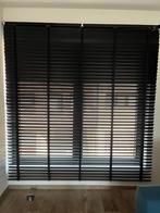Decosol houten lamellen zwart, Huis en Inrichting, Stoffering | Gordijnen en Lamellen, Ophalen, Modern, industrieel, strak landelijk