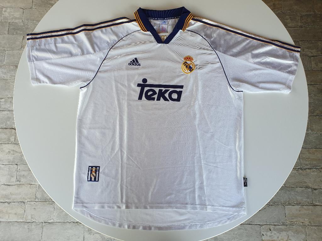 Voetbalshirt Real Madrid 1999-2000 (Adidas, XXL), Verzamelen, Sportartikelen en Voetbal, Ophalen of Verzenden, Gebruikt, Shirt