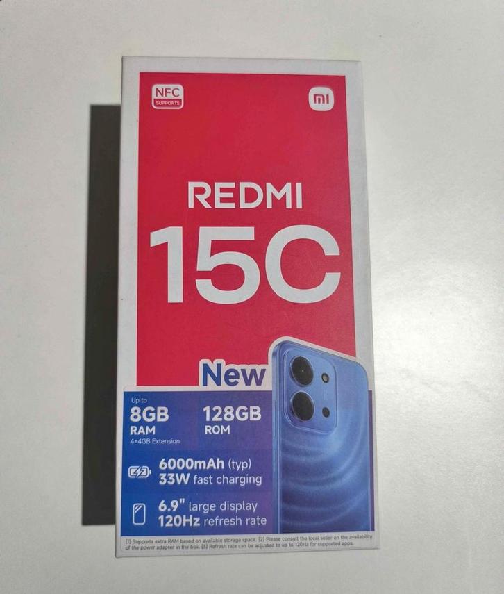 Xiaomi Redmi  neuf et scelle, Télécoms, Téléphonie mobile | Apple iPhone, Comme neuf, Noir, Enlèvement