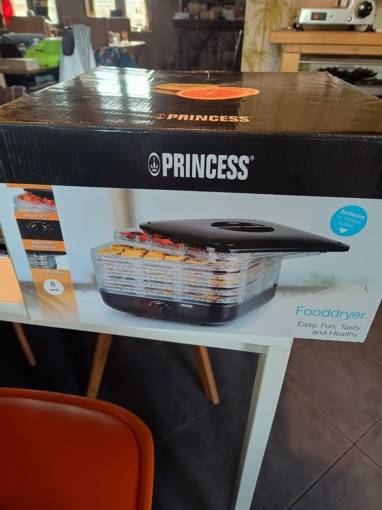 Voedseldroger Princess, Ophalen