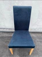 2 HOUSSES de chaises bleues, Maison & Meubles, Chaises, Comme neuf, Deux, Enlèvement, Bleu