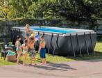Zwembad Intex nieuw 5,49x2,74x1,34m - extra stabiel frame, Tuin en Terras, Zwembaden, 200 tot 300 cm, Nieuw, Rechthoekig, Ophalen