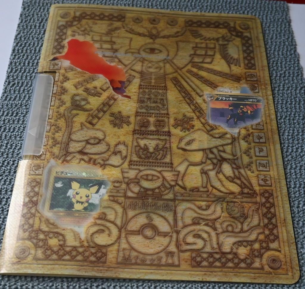 Pokemon / Japanse promoset 2 / Album + 9 kaarten, Hobby en Vrije tijd, Verzamelkaartspellen | Pokémon, Zo goed als nieuw, Meerdere kaarten