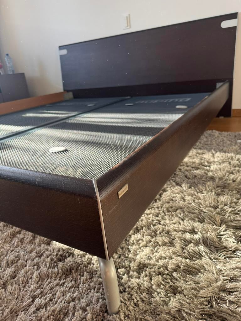 Hülsta bedframe 180 x 200 hout bruin, Ophalen, Bruin, Hout