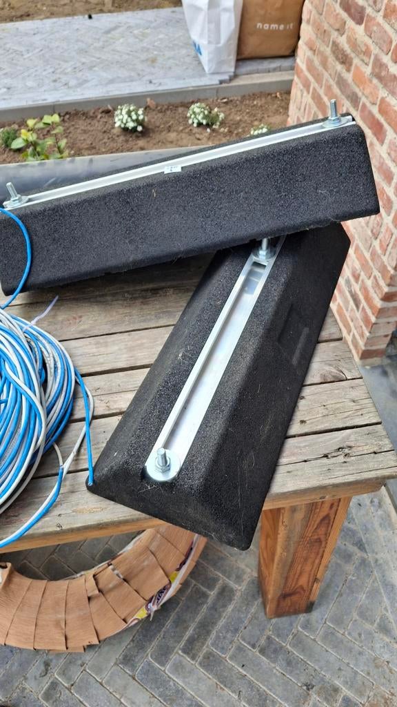 Set montagebalken buitenunit airco/warmtepomp, Doe-het-zelf en Bouw, Ophalen