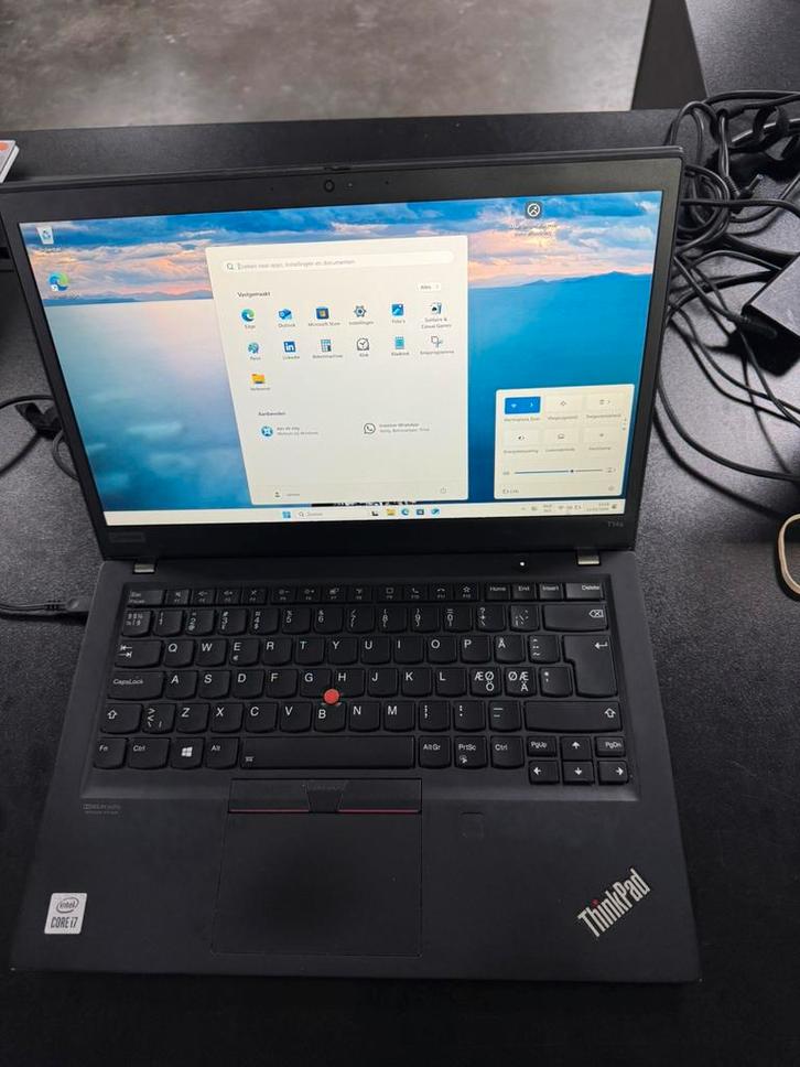 Lenovo ThinkPad T14s, Core i7-10510U / 16GB / 512GB ssd, Computers en Software, Windows Laptops, Zo goed als nieuw, 14 inch, SSD