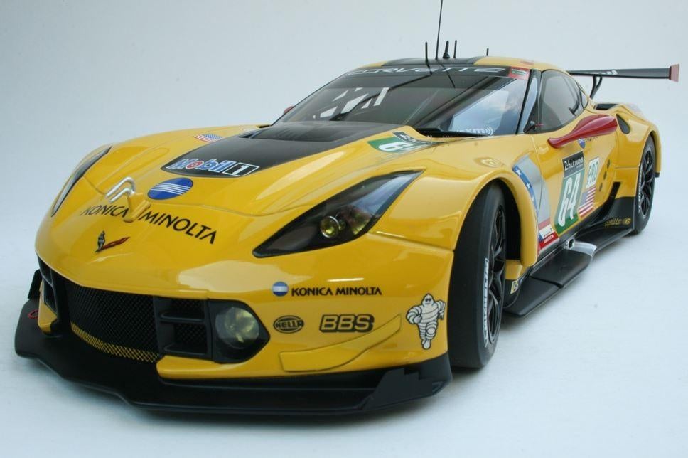 AutoArt 1/18 Chevrolet Corvette C7R - Le Mans 2016, Hobby en Vrije tijd, Modelauto's | 1:18, Ophalen of Verzenden, Nieuw, Auto