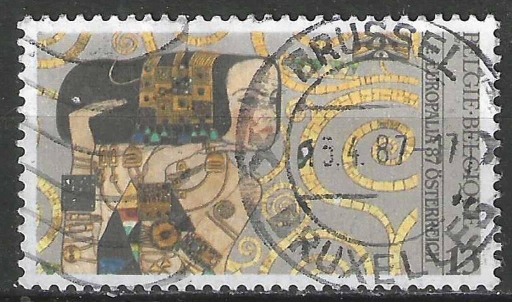 Belgique 1987 - Yvert/OBP 2247 - Europalia 87 (ST), Timbres & Monnaies, Timbres | Europe | Belgique, Affranchi, Europe, Envoi