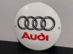 AUDI EMAILLEBORD 12CM, Ophalen of Verzenden, Zo goed als nieuw