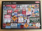 puzzel 500 stukjes, Ophalen, 500 t/m 1500 stukjes, Gebruikt