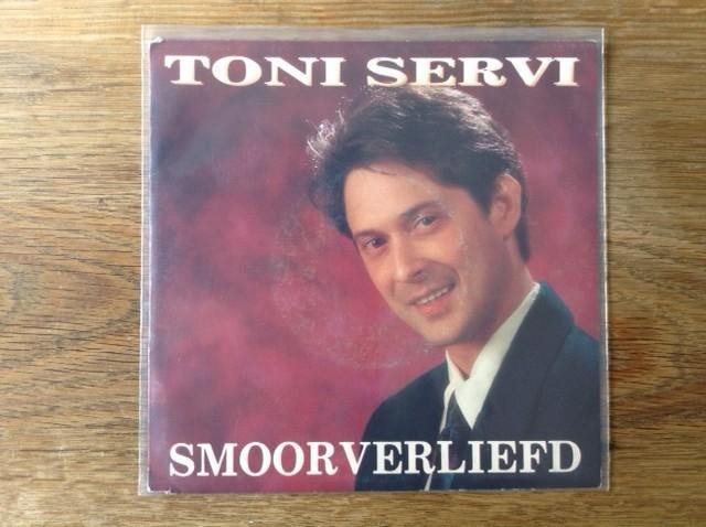 single toni servi, Cd's en Dvd's, Vinyl Singles, Beschermende buitenhoes, Fotohoes, Originele persing, Single, 1990 - 1999, Nederlandstalig