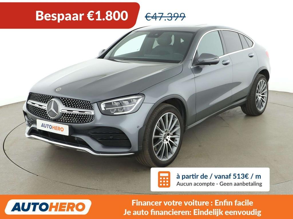 Mercedes-Benz GLC GLC 220 GLC 220 d 4Matic AMG Line, Auto's, Mercedes-Benz, Automaat, GLC, SUV of Terreinwagen, Zilver of Grijs