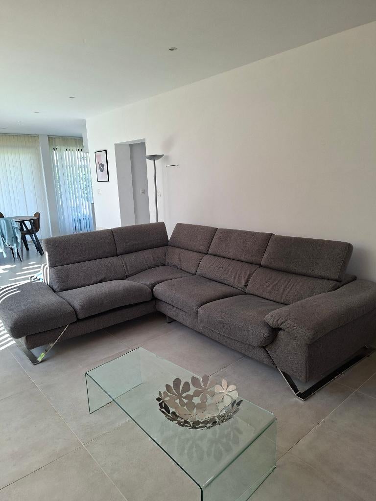 Salon canapé, Maison & Meubles, Canapés | Salons, Comme neuf, Banc d'angle, Quatre personnes ou plus, Moins de 150 cm, 75 à 100 cm