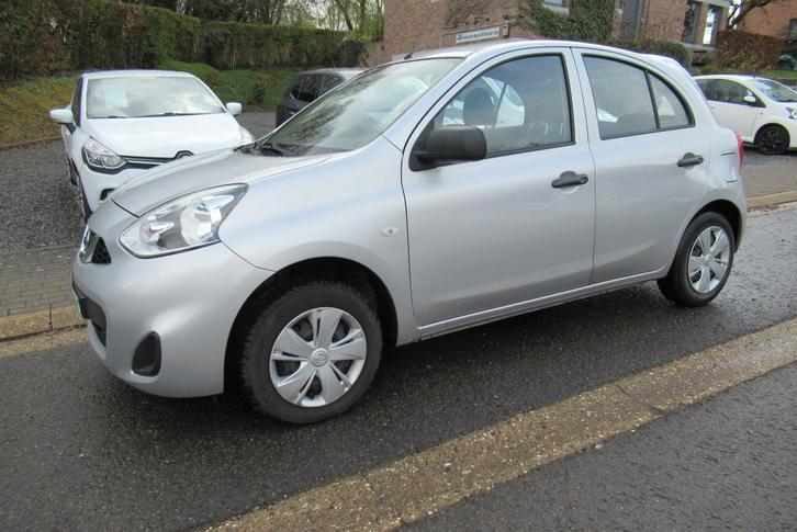 Nissan Micra 2016 airco bluetooth 82000km, Autos, Nissan, Entreprise, Micra, ABS, Airbags, Air conditionné, Alarme, Bluetooth