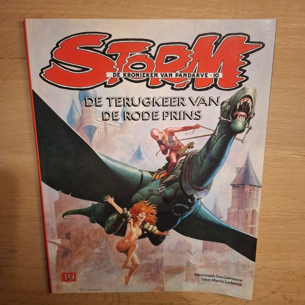Storm de kronieken van pandarve n10 terugkeer vd. rode prins, Ophalen
