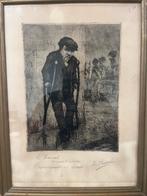 Gravure du banal Kurt Peiser, Enlèvement ou Envoi