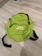 Rugzakje groen, Verzenden, Zo goed als nieuw