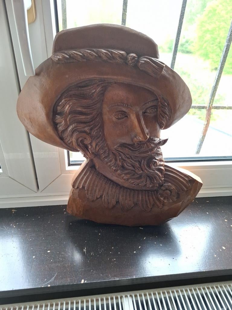 Dëcoration en bois, Antiquités & Art, Art | Sculptures & Bois, Enlèvement, Sculpture sur bois