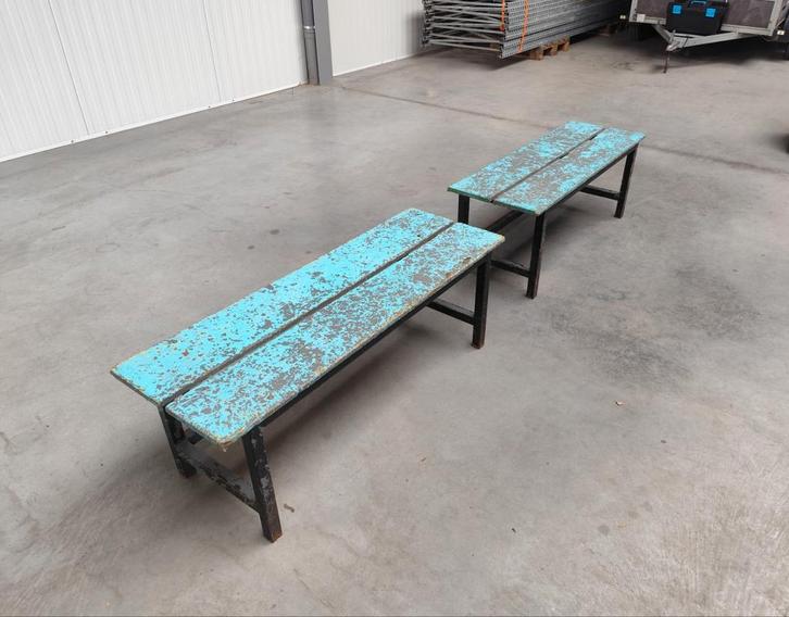 Vintage schoolbanken, Antiek en Kunst, Antiek | Kantoor en Zakelijk, Ophalen