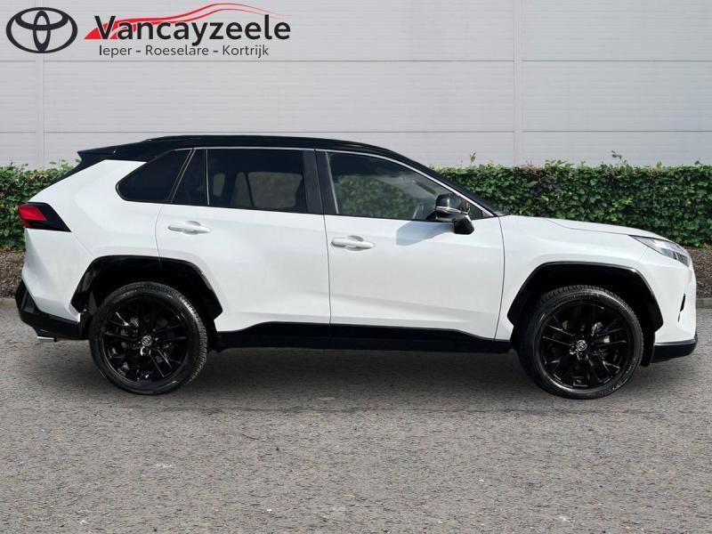 Toyota RAV-4 Style Plus+afneembare trekhaak+360cam+gps+sen, 161 kW, Wit, 5 deurs, Hybride Elektrisch/Benzine