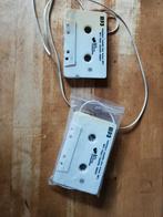 2x Cassette adaptor adapteur MP3Twee adaptors., Enlèvement ou Envoi