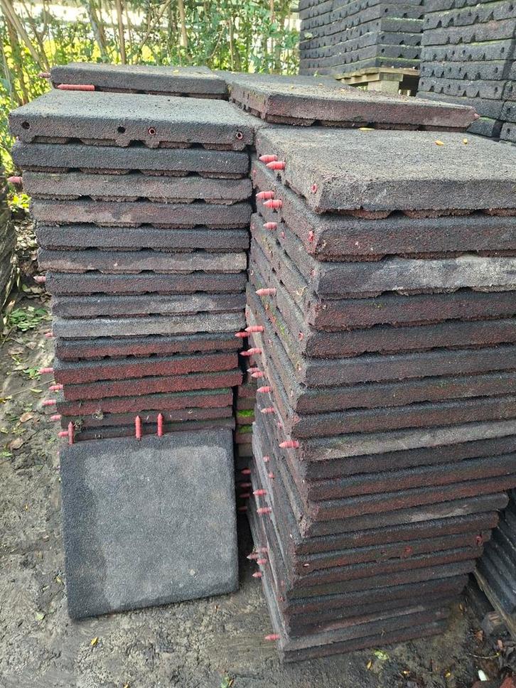 120 rubberen tegels 50x50x6 cm staltegels stalmatten, Animaux & Accessoires, Box & Pâturages