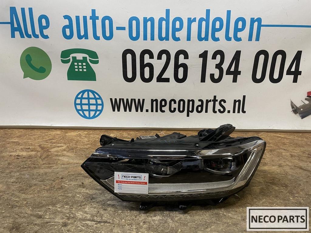 PASSAT B8 3G FULL LED KOPLAMP LINKS 3G1941081C ORIGINEEL, Gebruikt, -, Volkswagen, -