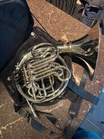 Dubbel hoorn Briz 1000 met afneembaar paviljoen, Muziek en Instrumenten, Ophalen, Zo goed als nieuw, F-hoorn, Met koffer