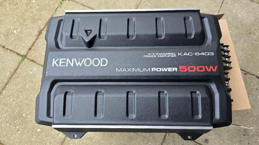Versterker Kenwood KAC-6403, Enlèvement ou Envoi, Utilisé, Pièces universelles