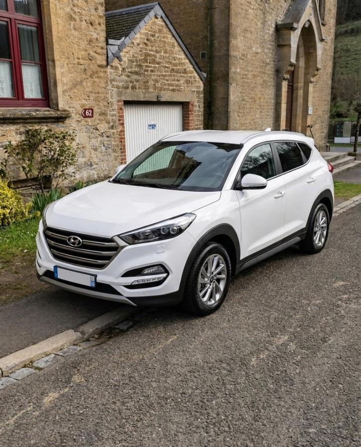 HYUNDAI TUCSON 1.6 GDI 132 Creative – 53 600 km –, Autos, Hyundai, Particulier, Tucson, ABS, Essence, Automatique, Blanc