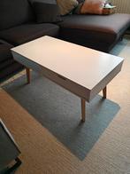 Witte salontafel Jysk met lade, Ophalen, 50 tot 100 cm, 50 tot 100 cm, Zo goed als nieuw