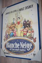 Affiche sneeuwwitje en de 7 dwergen Disney + kader 50x40 cm, Verzamelen, Ophalen, Sneeuwwitje of Doornroosje, Zo goed als nieuw