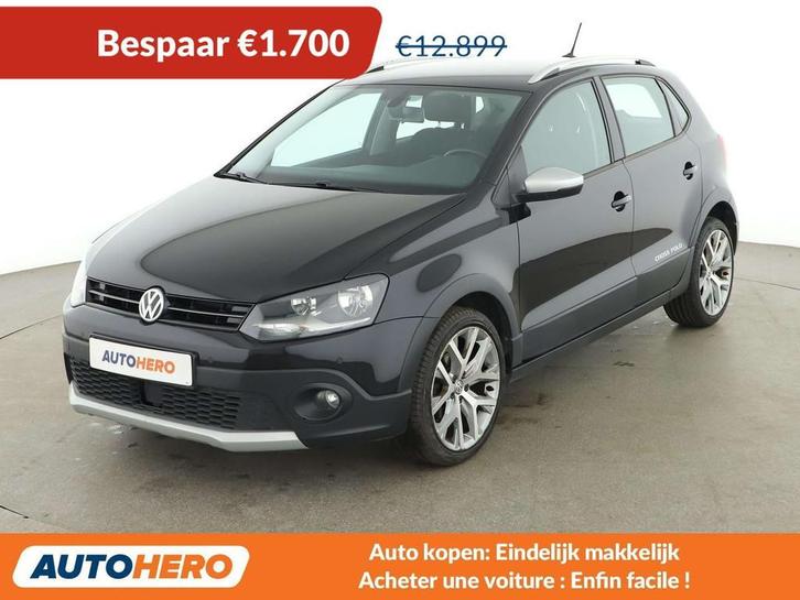 Volkswagen Polo 1.4 TDI CrossPolo BlueMotion Tech (bj 2017), Auto's, Volkswagen, Te koop, Polo, ABS, Airbags, Airconditioning
