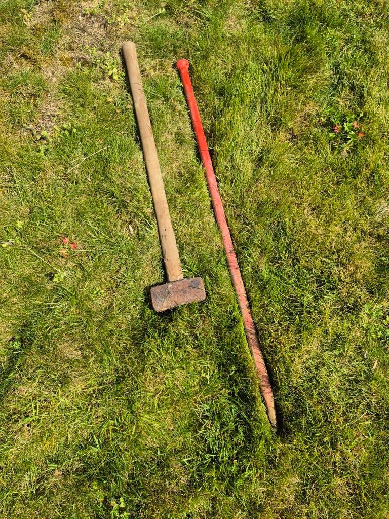 Voorhamer en steekpens, Ophalen